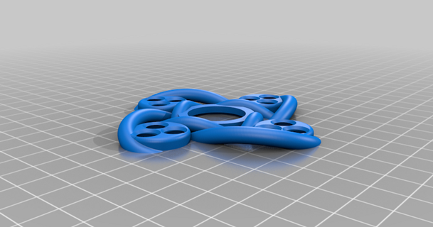 celtique nœud agiter fileur v2 spdqbr 3D modèles jouets Jeux Extérieur Fidget spinner chose universelle fidgethandspinner 3d print model - Mito3D