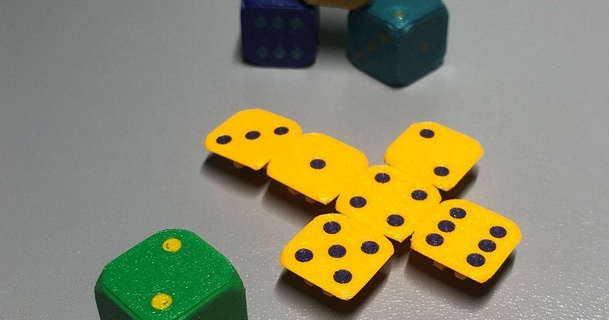 doble color plegable dario cairoli 3D modelos juguetes juegos tablero juego mesa 3d print model - Mito3D