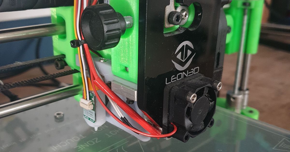 Soporte Bltouch lejyon 3d makergal3d 3D modeller yazıcılar yazıcı parçalar yükseltmeler Prusa prusai3 Bltouchmount ekstrüzör 3D print model - Mito3D