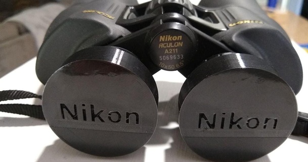 ocular cápsulas binóculos cclontz 3D modelos aparelhos foto vídeo ocular Nikon binóculos Aculon 3d print model - Mito3D
