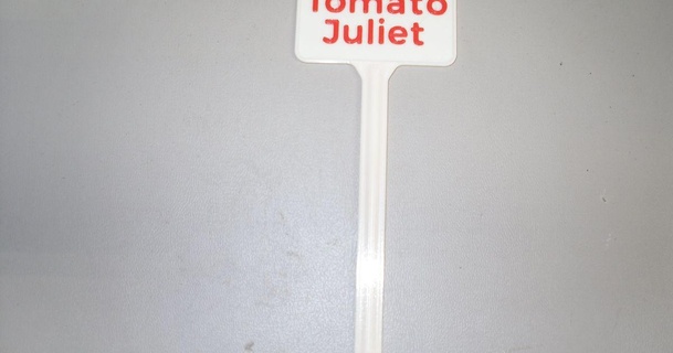 plant label tomato juliet lmj 3D Models Household Outdoor & Garden sign tag 3d print model - Mito3D