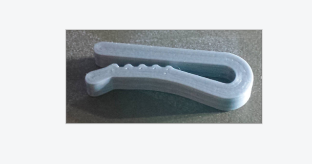 personnalisable paramétrique général objectif agrafe toujourspointx 3D modèles loisir fabricants organisateurs trombone boucle ceinture pince puce 3d print model - Mito3D