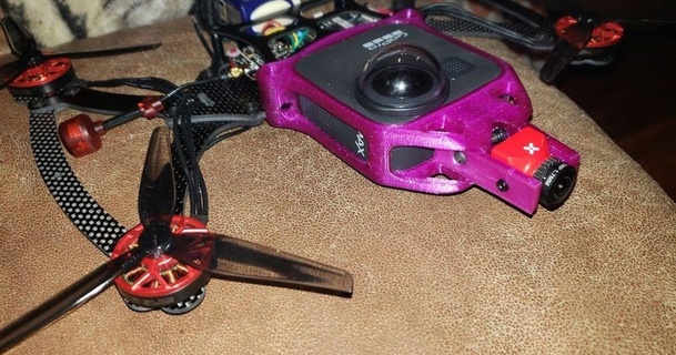 cine bird xl fpv kamera adaptör Vinny 3D modeller hobi yapımcılar RC robotik şeytani 3d print model - Mito3D