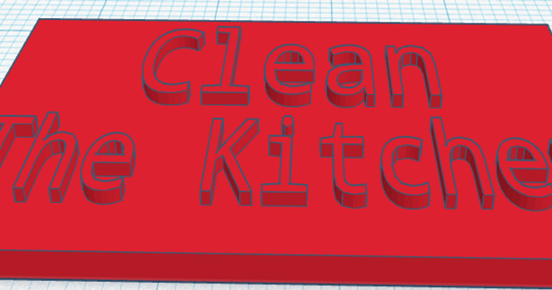 aşk çipi mutfak Andam 3D modeller ev halkı oyunlar temizlik cips yonga 3d print model - Mito3D