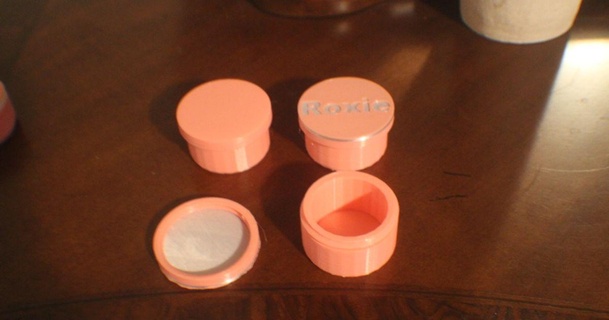 handy pill case keeps secure ray fox 3D Models Household Bathroom box customizable medicine 3d print model - Mito3D