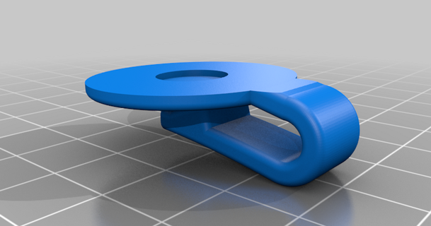 golf cap clip gavin 3D Modelli gli sport all'aperto magnetico thingiverse ender3v2 3d print model - Mito3D