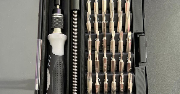oria screwdriver kit holder santajerry 3D Models Hobby & Makers Tools tools screwdriverbit 1 3d print model - Mito3D