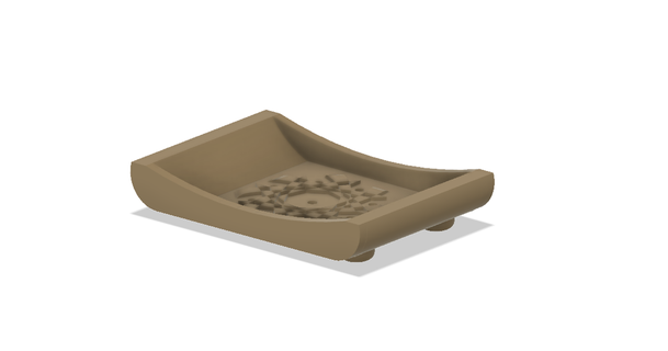 savon dish1 Andrew 3D modèles Ménage salle bains 3d print model - Mito3D
