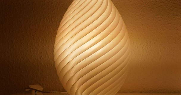 finned lamp e27 led philips hue ole 3D Models Household Other House Equipment thingiverse 3d print model - Mito3D