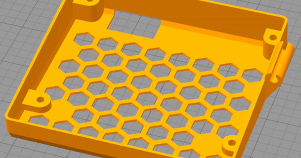 lcd cover honeycomb morninggb 3D Models Printers Other Printer Parts & Upgrades thingiverse 3d print model - Mito3D
