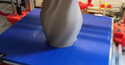 simplesmente distorcido vaso Series 5 tomlama baixar livre stl modelo printablescom 3d modelos casa decoração espiral espiralvaseprinting 3d print model - Mito3D