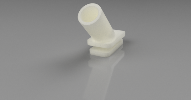 esun ebox lite - 7 mm ptfe tube adapter ppi7ihp 3D Models Printers Accessories filament ptfetube guide 3d print model - Mito3D