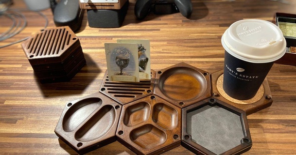 mesa tablero juego organizando bandejas Johnny doughboy 3D modelos juguetes juegos 3d print model - Mito3D