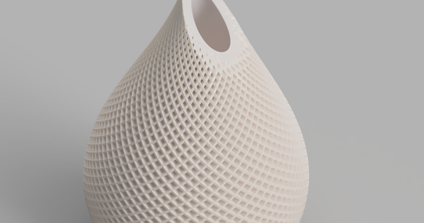 vaso ka0n 3D modelos casa decoração arte correção bug 3d print model - Mito3D