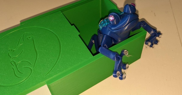 frog box felix  3D Models  Hobby & Makers  Organizers  3d print model - Mito3D