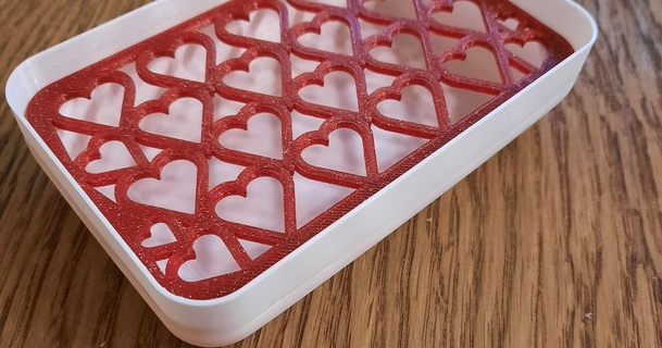 cuore sapone piatto perché 3D Modelli domestico bagno amore cuori porta 3d print model - Mito3D