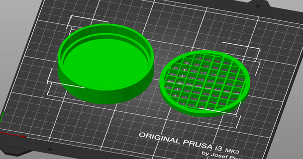 runden Seife Gericht lkrüg 3D Modelle Haushalt Badezimmer 3d print model - Mito3D