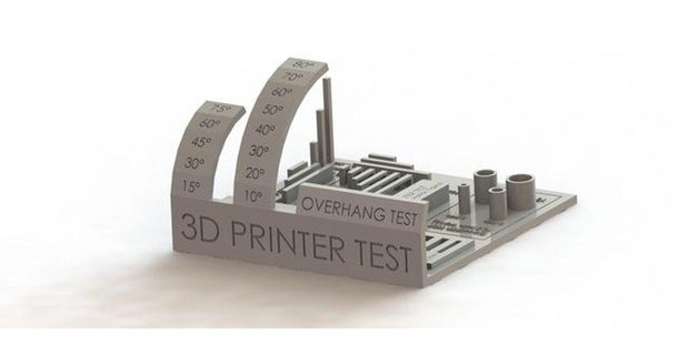 3d imprimante tester impressionnant 3D modèles imprimantes étalonnage testprint test d'étalonnage l'imprimante 3d print model - Mito3D