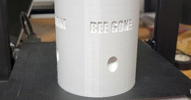 Zimmermann Biene Falle swoop03 3D Modelle Haushalt draussen Garten petg Steuerung Pest 3d print model - Mito3D