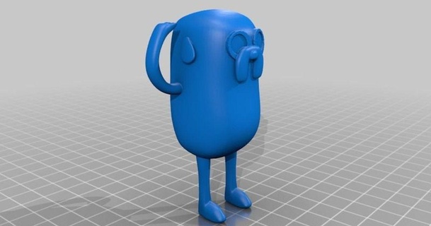jake Hund perridan 3D Modelle Spielzeuge Spiele Aktion Zahlen Statuen thingiverse Abenteuer 3d print model - Mito3D