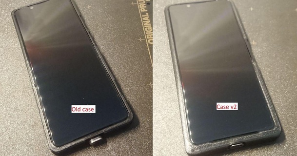 Sony xperia 5 ii Cas gaine v2 Dominik reniflé 3D modèles gadgets portable dispositifs étui smartphone 3d print model - Mito3D
