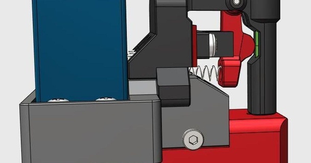 filament cutter Endstation technik gegg 3D Modelle Drucker Teile Upgrades Sensor Filamentschneider smuff 3d print model - Mito3D