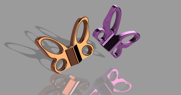 borboleta Chave fenda alquimista 3D modelos passatempo fabricantes Ferramentas ferramenta ponta chave 3d print model - Mito3D