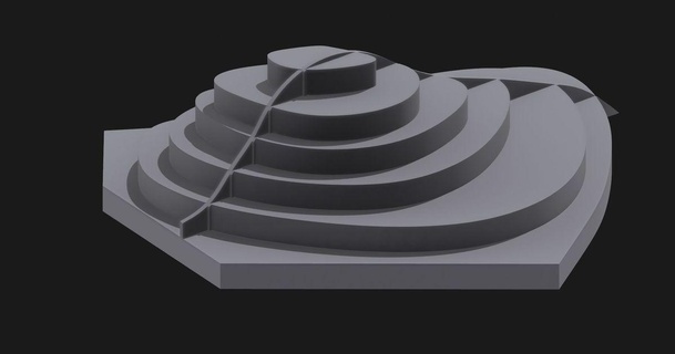 Profil Topographie Oberflächen Carolina Klempirova 3D Modelle Lernen 3D Objekte Lernen 3d print model - Mito3D