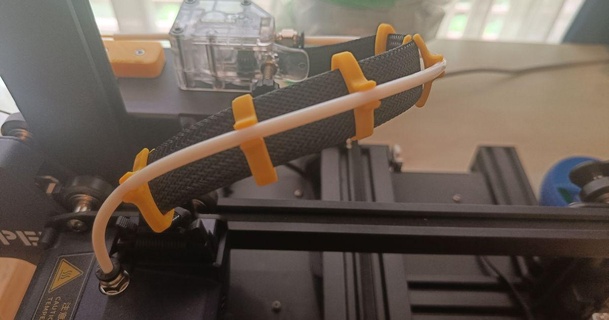 anycubic vyper Kabel Klemme Superigel 3D Modelle Drucker Teile Upgrades ptfetube Kabelmanagement Kabelclip anycubicvyper 3d print model - Mito3D
