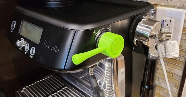 snap adaçayı Breville barista profesyonel espresso buhar kaldıraç kai 3D modeller ev halkı mutfak şeytani 3d print model - Mito3D