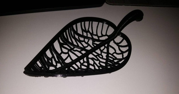 leaf soap dish rechena 3D Models Household Bathroom soapdish 1 3d print model - Mito3D