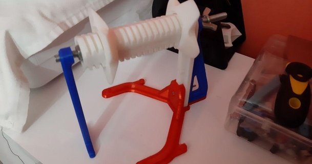 soporte Abs Bobinas Filamento Standard miguelitocaf 3D Modelle Drucker Teile Upgrades Spulenhalterung 3d print model - Mito3D