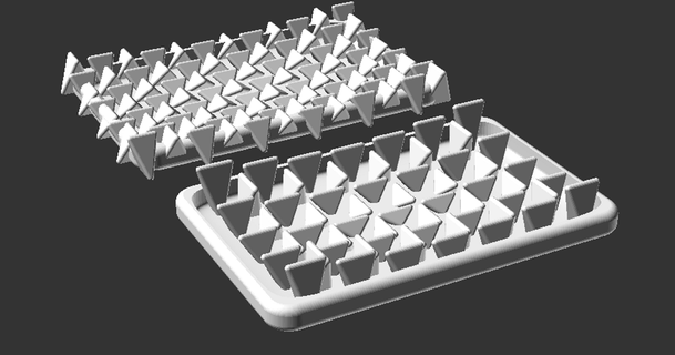 disfenoid Seifenschale kriko 3D modeller ev halkı banyo sabun seife tepsisi sabunluk 3d print model - Mito3D