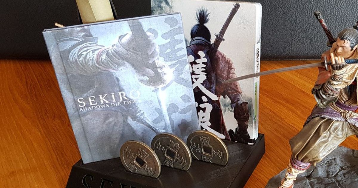 sekiro collector's edition stand achim 3D Models Hobby & Makers Other Ideas videogame thingiverse 3D print model - Mito3D