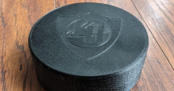 hockey disco envase jonprints3d 3D modelos Deportes aire libre invierno caja hocico 3d print model - Mito3D