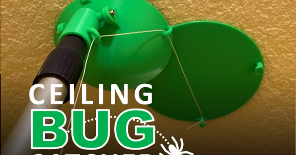 soffitto bug catcher Jack affettatrice 3D Modelli domestico Casa attrezzature ragno thingiverse insetto 3d print model - Mito3D