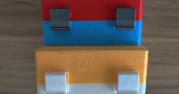 300 Blackout doppelt Frühling verriegeln modular Munition Box Messing Ring 3D Modelle Hobby Macher Werkzeuge Patrone thingiverse Nachladen Patronen Ammobox 3d print model - Mito3D