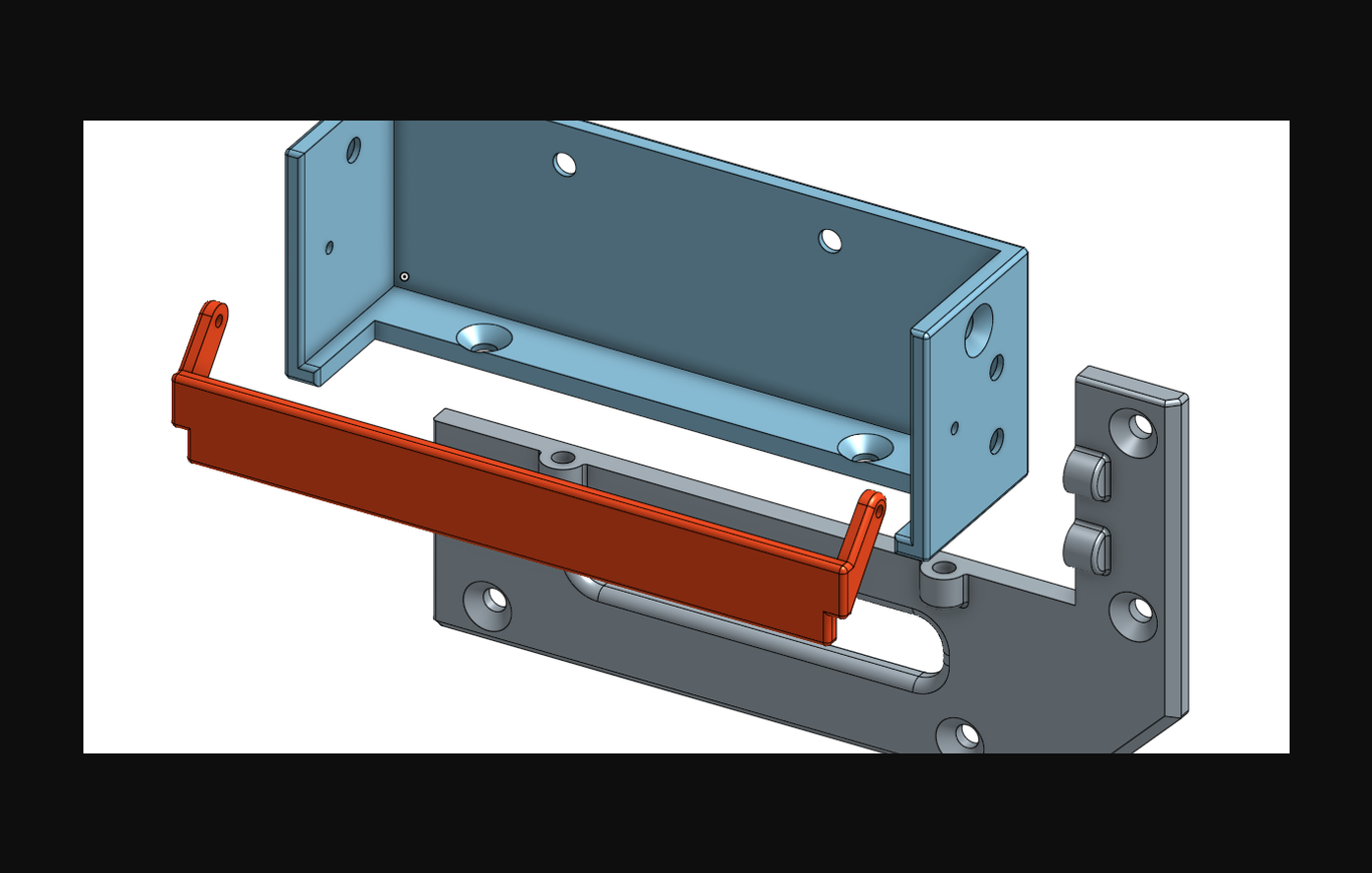 meanwell lrs psu 2020 extrusion mount by greg k download free stl model printablescom 3d models printers accessories psucover psumount 2020extrusion 2020aluminum 3D print model - Mito3D