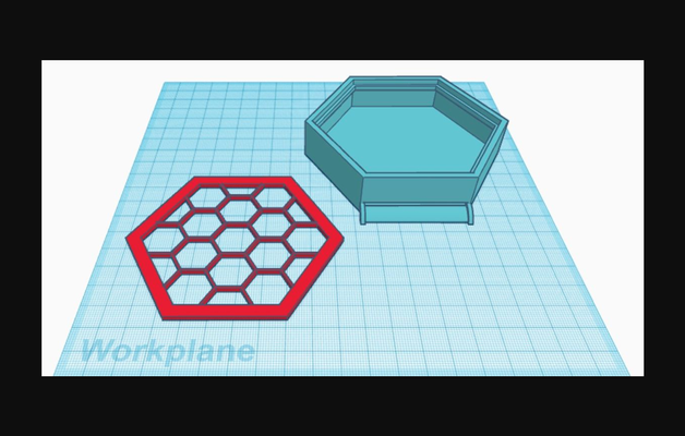 hexagon seife gericht by schurke bravo download frei stl modell druckbares 3d modelle haushalt badezimmer seifen halter seifenschale seifentablett 3d print model - Mito3D