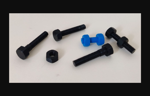 m6 10mm nut bolt 15-30mm by takarocks download free stl model printablescom 3d models hobby & makers mechanical parts nuts bolts 3d print model - Mito3D