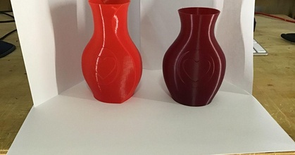 piccolo cuore vasi thomllama Scarica gratuito stl modello printablescom 3d Modelli domestico arredamento San Valentino vaso 3d print model - Mito3D
