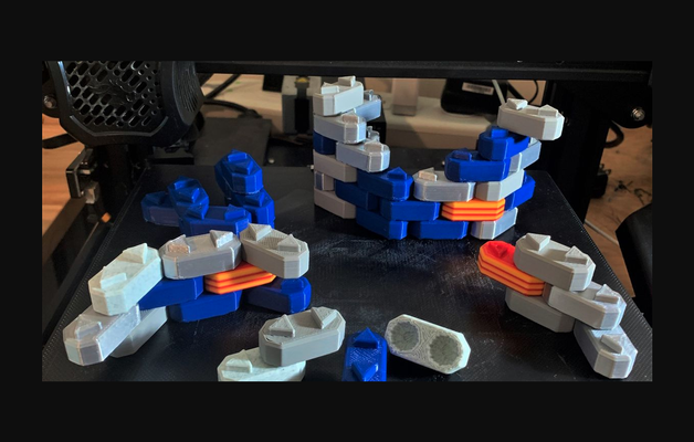 scorso metro edificio blocchi by quinlan fabbro scarica gratuito stl modello printables com 3d modelli giocattoli giochi supporto divertimento facile 3d print model - Mito3D