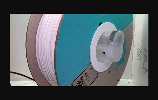 réutilisable papier carton bobine centre insérer by zuiko télécharger libre stl modèle imprimables com 3d modèles imprimantes accessoires filament support recyclé 3d print model - Mito3D