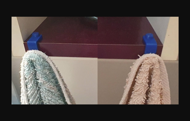 towel hanger bracket by cimoalpacino download free stl model printablescom 3d models household bedroom pin bathroom 3d print model - Mito3D