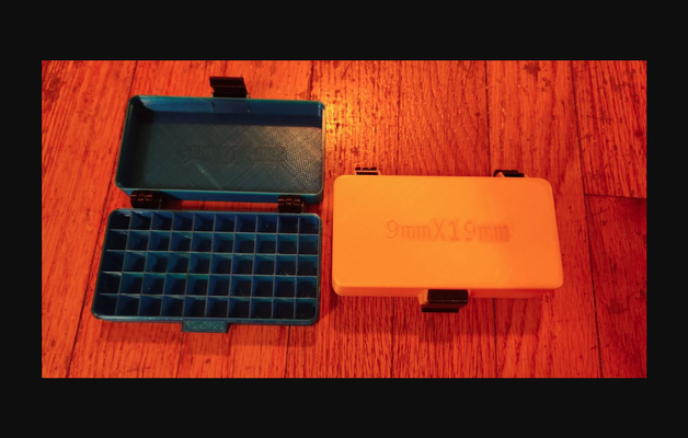 9x19mm ilkbahar mandal modüler cephane kutu by pirinç yüzük indir bedava stl model basılabilirler com 3d modeller hobi yapımcılar araçlar kartuş şeytani yeniden yükleme ammobox 3d print model - Mito3D