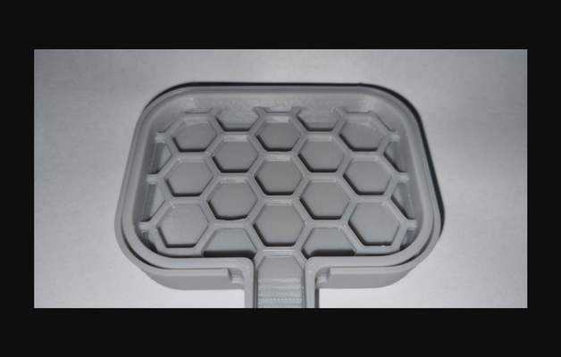évacuation hexagone savon plat by mabrue2391 télécharger libre stl modèle imprimables com 3d modèles ménage salle bains porte accessoires bain 3d print model - Mito3D