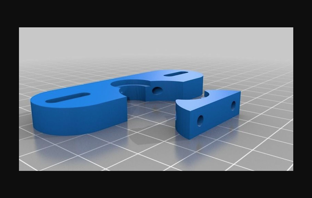 e3d bowden adapter makerfarm i3v by 3dmentes download free stl model printablescom 3d models printers printer parts & upgrades thingiverse 3d print model - Mito3D