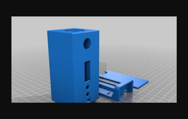 hammer of größe sx350j box by 3dmentes download frei stl modell druckbares 3d modelle hobby macher ideen schwein dampfen thingiverse boxmod dampf 3d print model - Mito3D