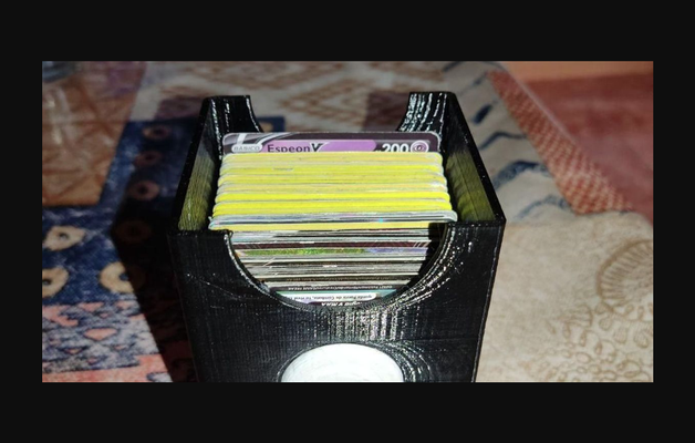 pokemon kart caja para cartaş by karakol yapıcı indir bedava stl model basılabilirler com 3d modeller oyuncaklar oyunlar kartı 3d print model - Mito3D