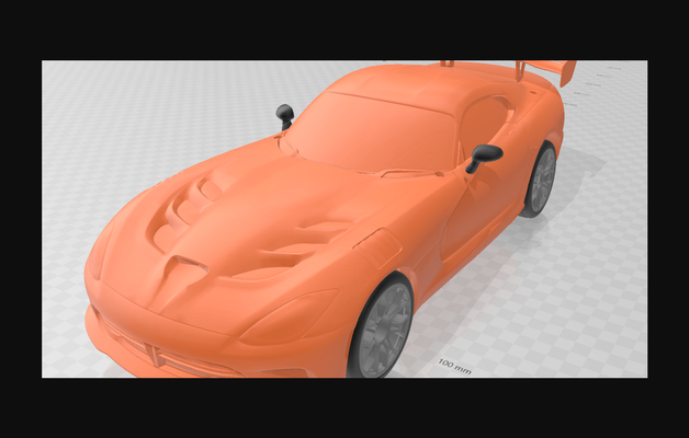 acr dodge viper openrc 1 10 rc car by ethereal sky download free stl model printablescom 3d models hobby & makers robotics remotecontrol thingiverse rccar 3d print model - Mito3D